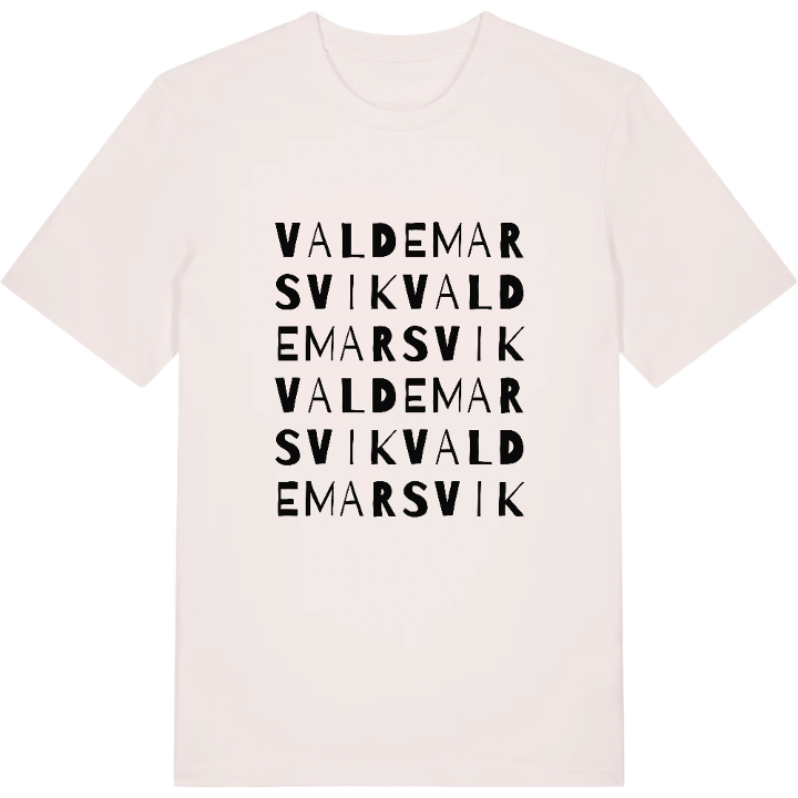 Valdemarsvik ordlek t-shirt – t-shirt från PinShirt