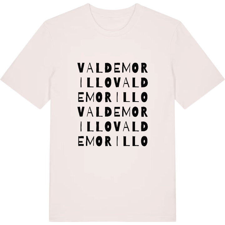 Valdemorillo ordlek t-shirt – t-shirt från PinShirt