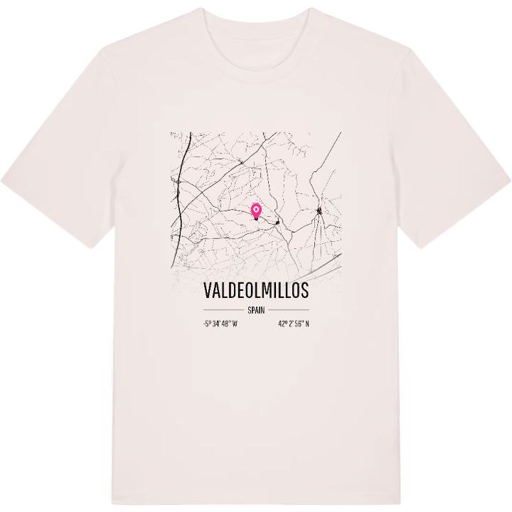 Valdeolmillos karta t-shirt – t-shirt från PinShirt