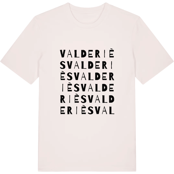 Valderiès ordlek t-shirt – t-shirt från PinShirt