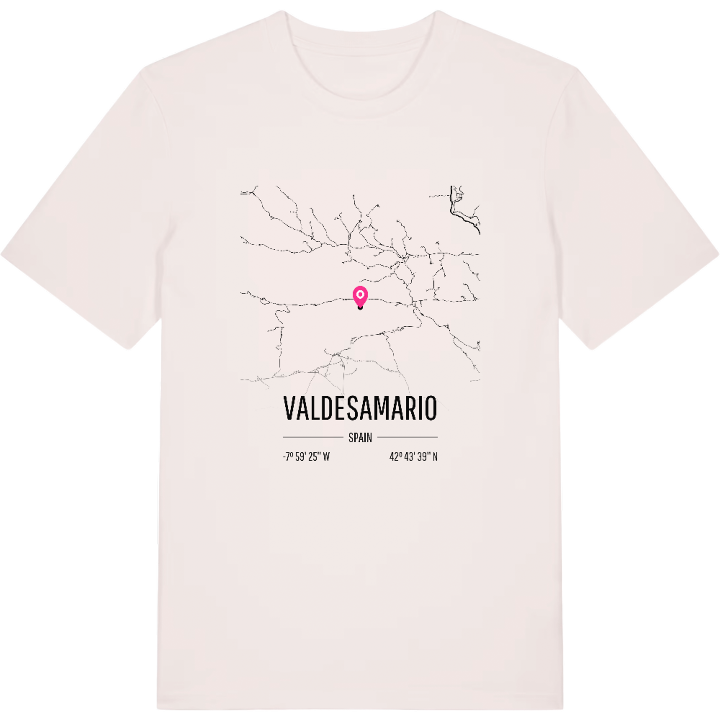 Valdesamario karta t-shirt – t-shirt från PinShirt