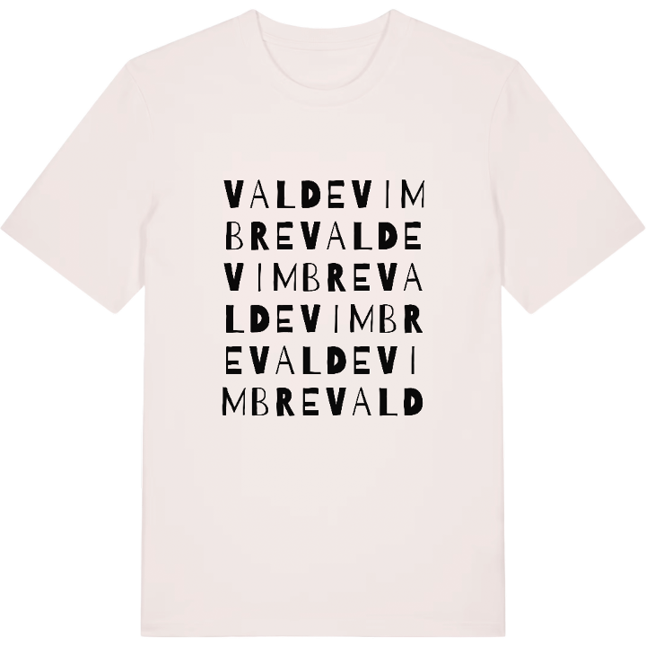 Valdevimbre ordlek t-shirt – t-shirt från PinShirt