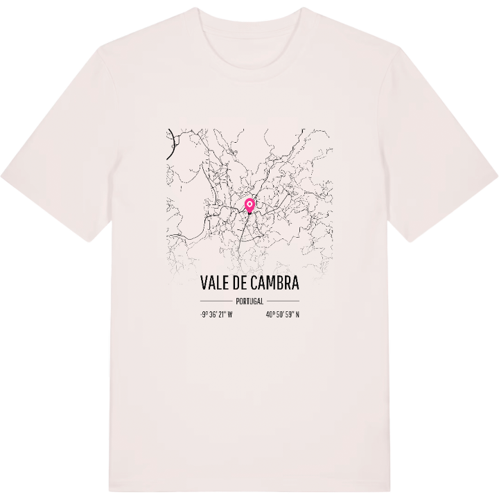 Vale de Cambra karta t-shirt – t-shirt från PinShirt