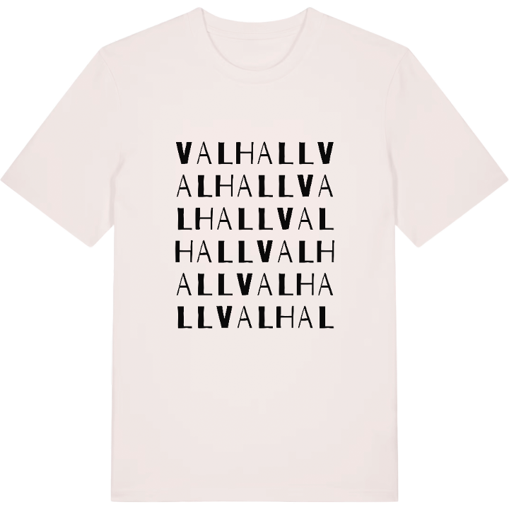 Valhall ordlek t-shirt – t-shirt från PinShirt