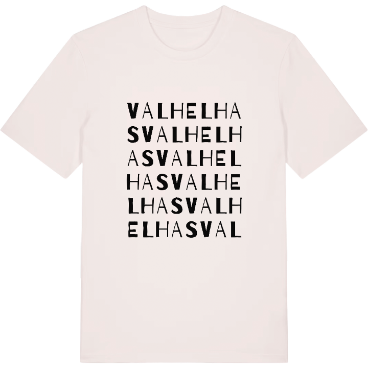 Valhelhas ordlek t-shirt – t-shirt från PinShirt