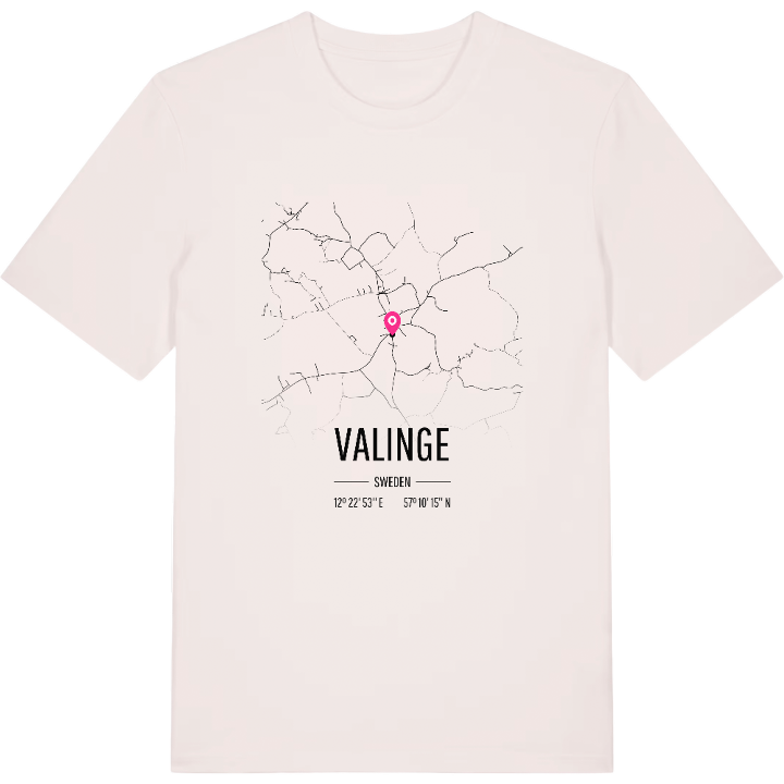 Valinge karta t-shirt – t-shirt från PinShirt