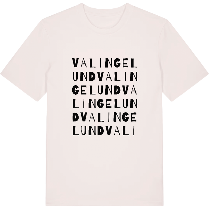Valingelund ordlek t-shirt – t-shirt från PinShirt