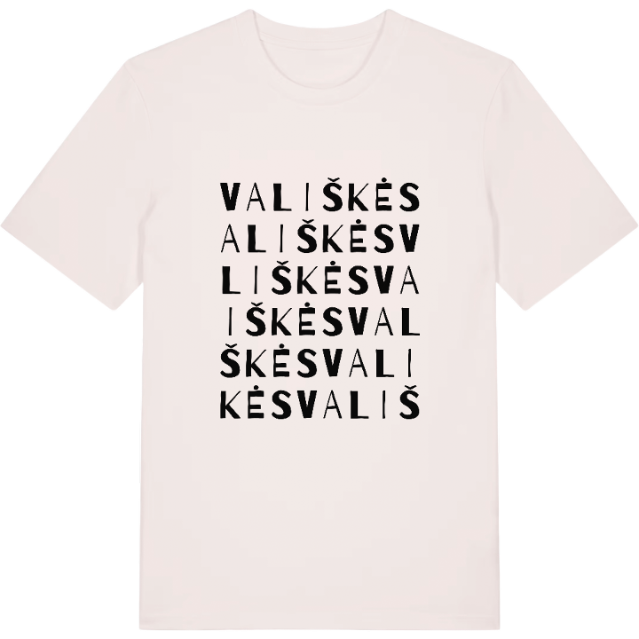 Vališkės ordlek t-shirt – t-shirt från PinShirt