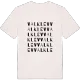 Valklev ordlek t-shirt
