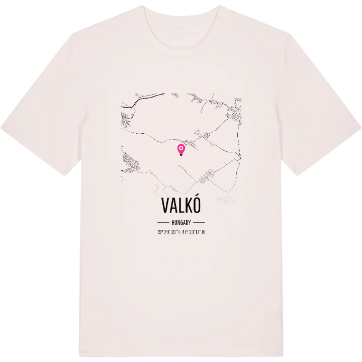 Valkó karta t-shirt – t-shirt från PinShirt