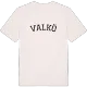 Valkö böjd t-shirt