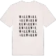 Vall ordlek t-shirt