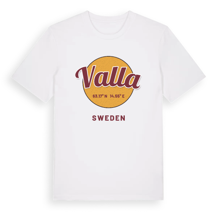 Valla cirkel t-shirt – t-shirt från PinShirt
