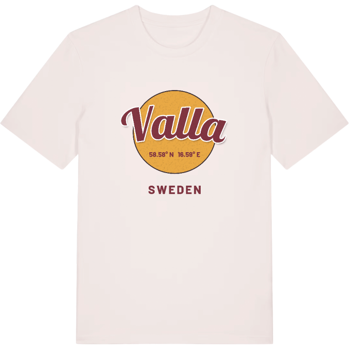 Valla cirkel t-shirt – t-shirt från PinShirt