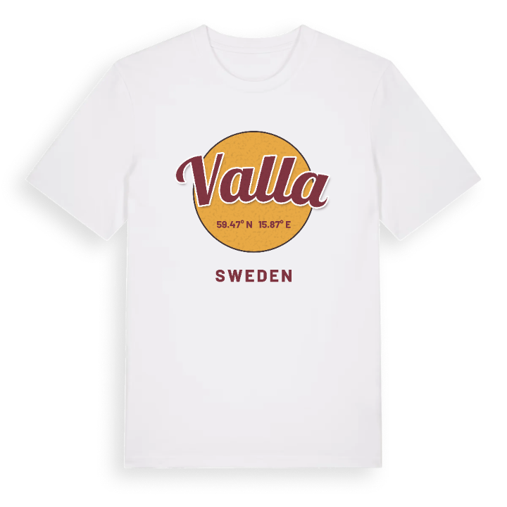 Valla cirkel t-shirt – t-shirt från PinShirt