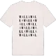 Valla ordlek t-shirt