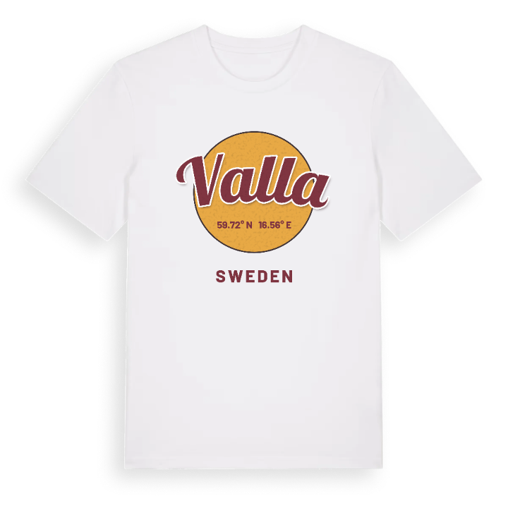 Valla cirkel t-shirt – t-shirt från PinShirt