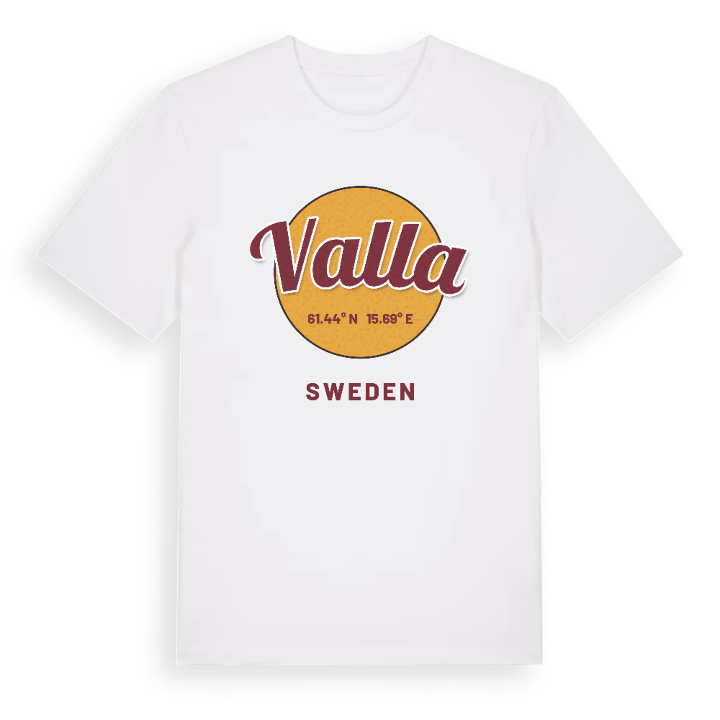 Valla cirkel t-shirt – t-shirt från PinShirt