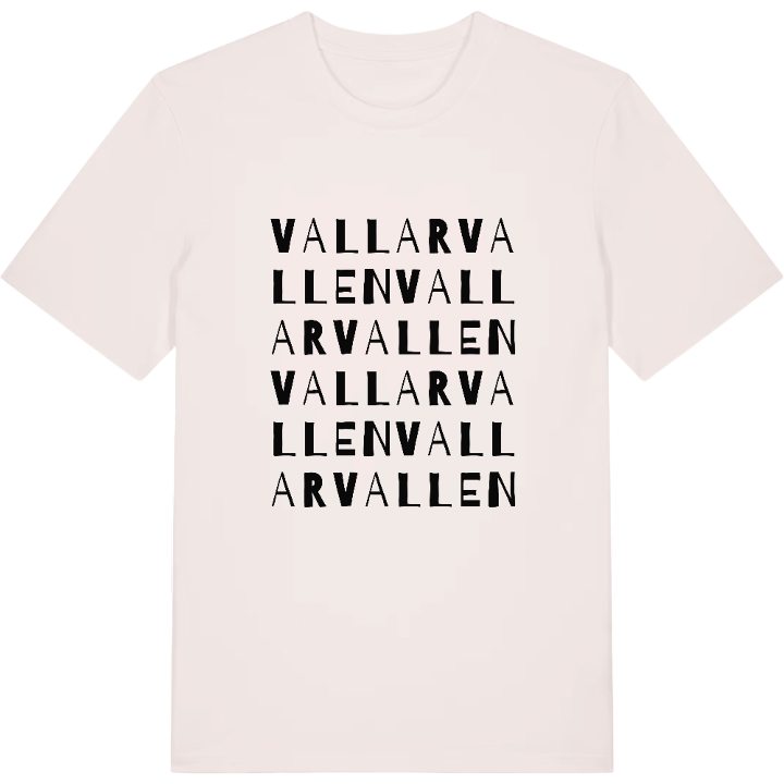 Vallarvallen ordlek t-shirt – t-shirt från PinShirt