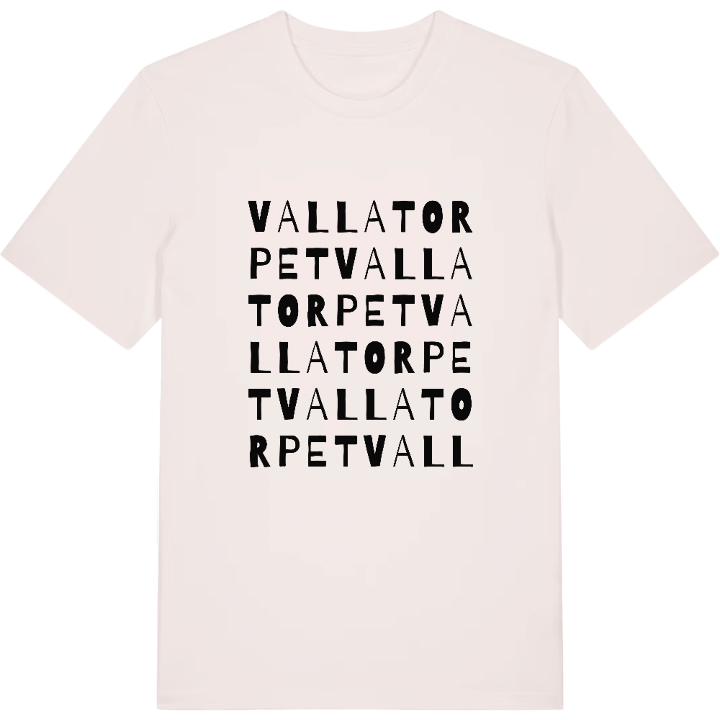 Vallatorpet ordlek t-shirt – t-shirt från PinShirt