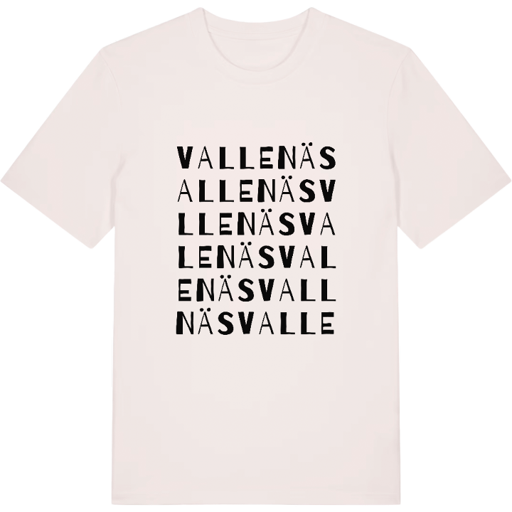 Vallenäs ordlek t-shirt – t-shirt från PinShirt