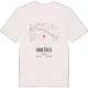 Vallères karta t-shirt