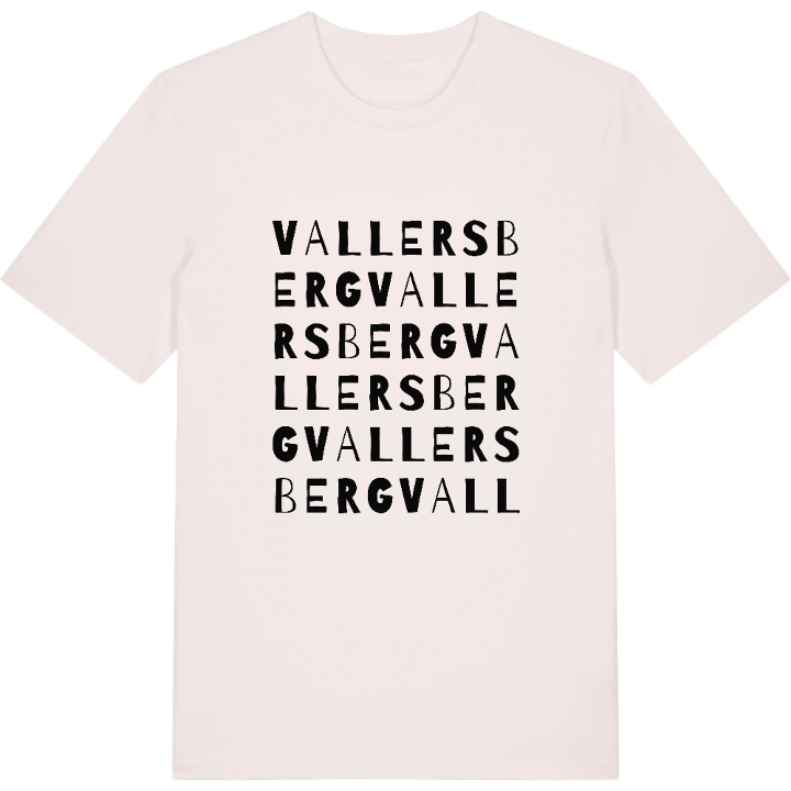 Vallersberg ordlek t-shirt – t-shirt från PinShirt