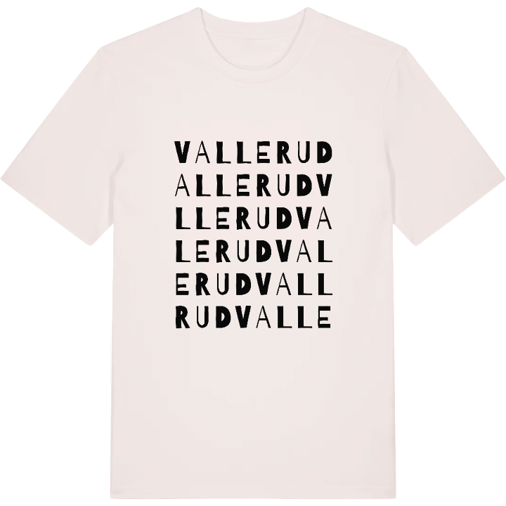 Vallerud ordlek t-shirt – t-shirt från PinShirt