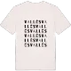 Vallés ordlek t-shirt