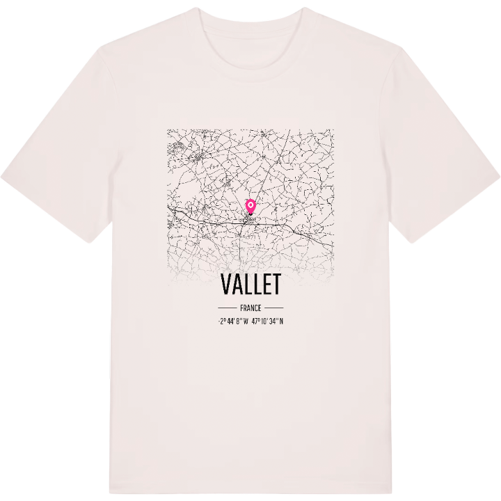 Vallet karta t-shirt – t-shirt från PinShirt