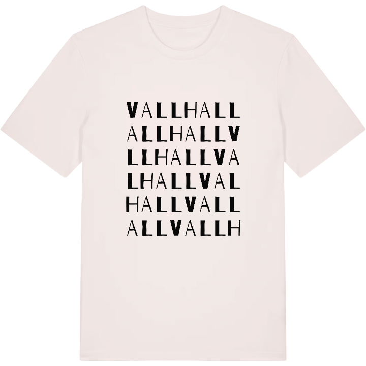 Vallhall ordlek t-shirt – t-shirt från PinShirt
