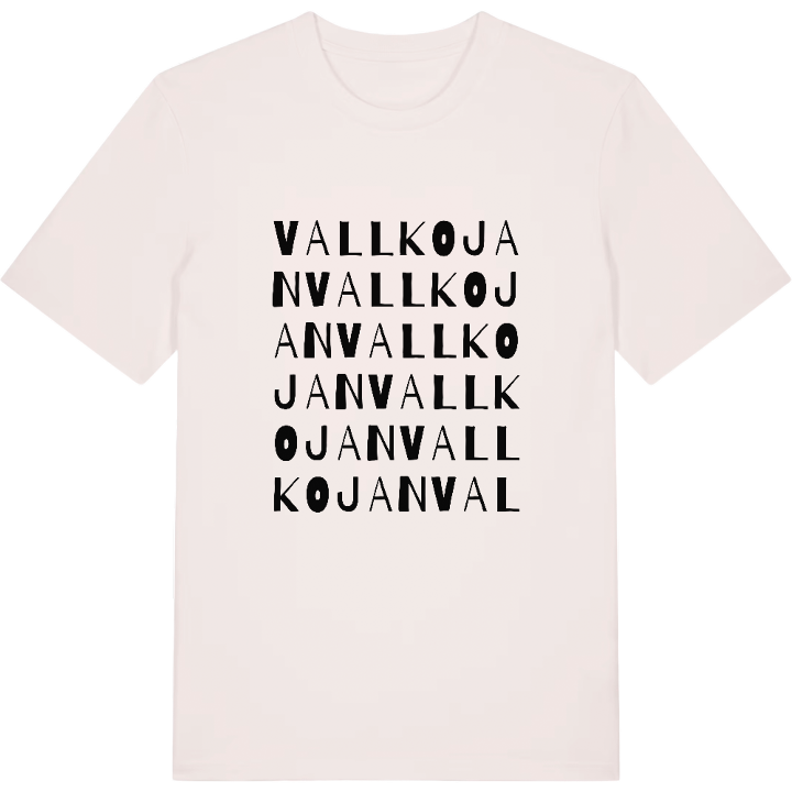 Vallkojan ordlek t-shirt – t-shirt från PinShirt