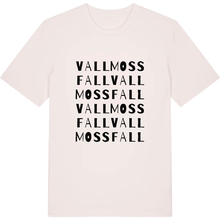 Vallmossfall ordlek t-shirt – t-shirt från PinShirt