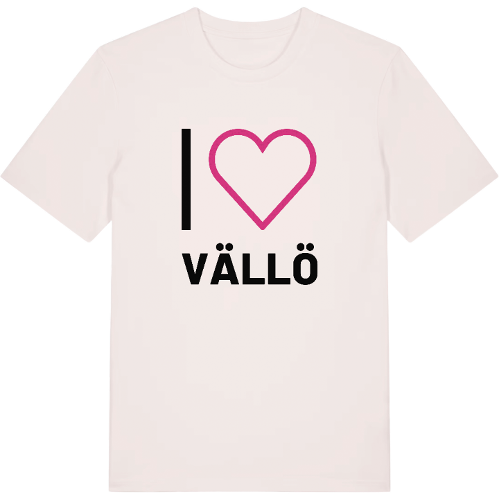 Jag älskar Vällö t-shirt stort tryck – t-shirt från PinShirt