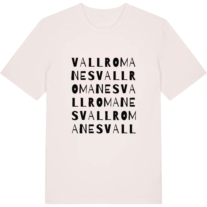 Vallromanes ordlek t-shirt – t-shirt från PinShirt