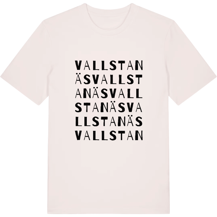 Vallstanäs ordlek t-shirt – t-shirt från PinShirt
