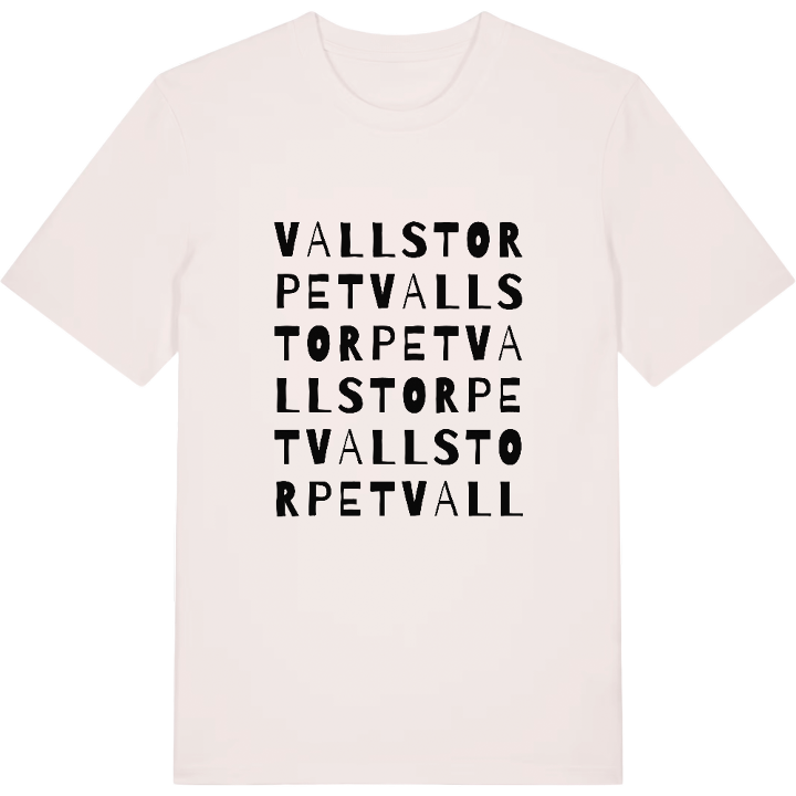 Vallstorpet ordlek t-shirt – t-shirt från PinShirt