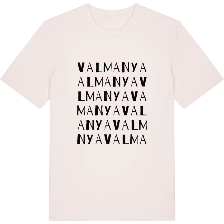 Valmanya ordlek t-shirt – t-shirt från PinShirt