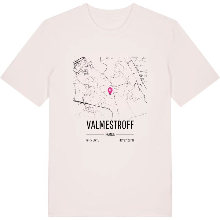 Valmestroff karta t-shirt – t-shirt från PinShirt
