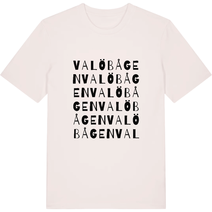 Valöbågen ordlek t-shirt – t-shirt från PinShirt