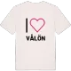 Jag älskar Vålön t-shirt stort tryck