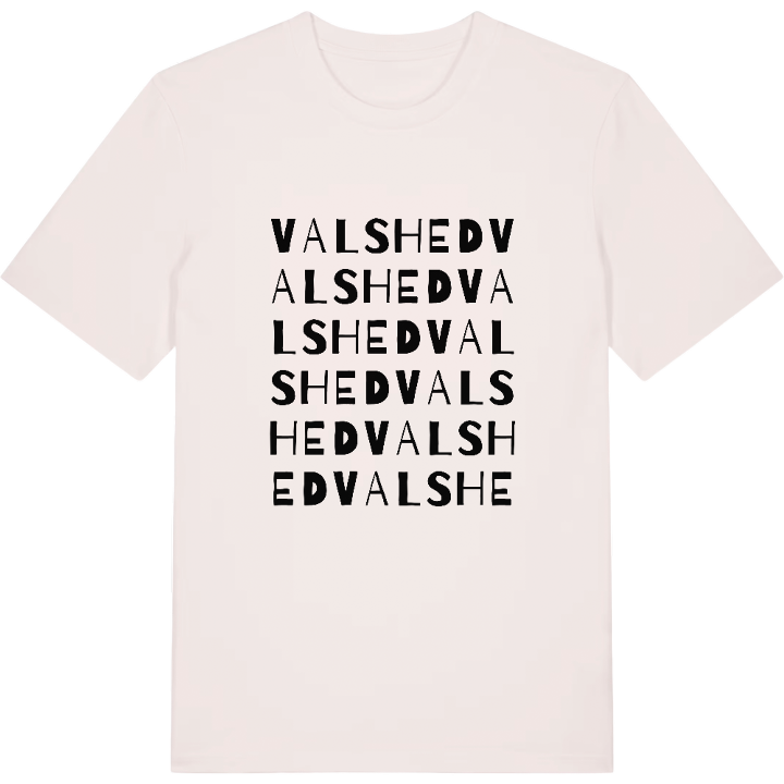 Valshed ordlek t-shirt – t-shirt från PinShirt