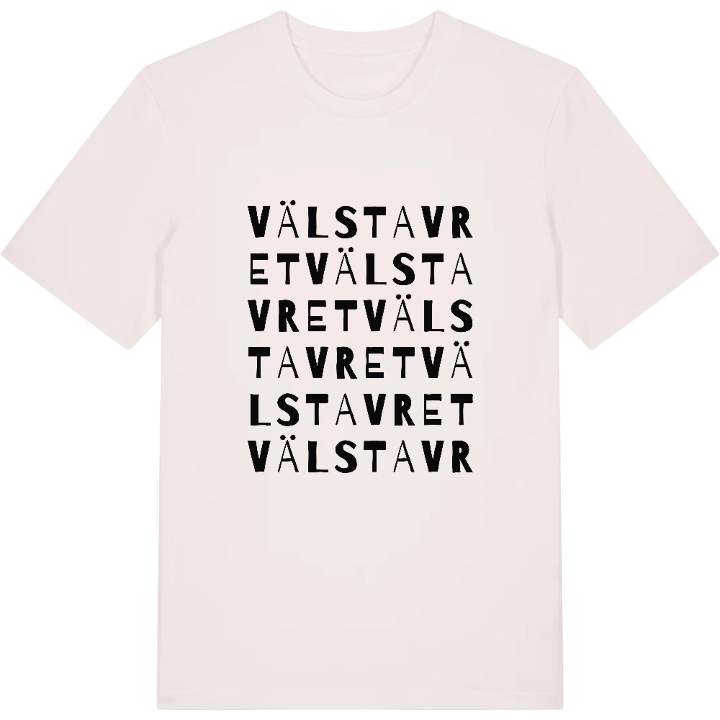Välsta vret ordlek t-shirt – t-shirt från PinShirt