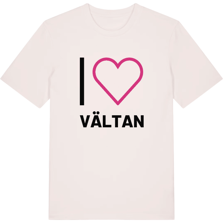 Jag älskar Vältan t-shirt stort tryck – t-shirt från PinShirt