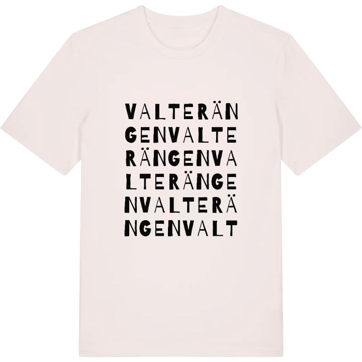 Valterängen ordlek t-shirt – t-shirt från PinShirt