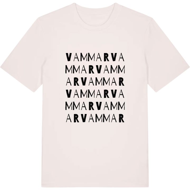 Vammar ordlek t-shirt – t-shirt från PinShirt