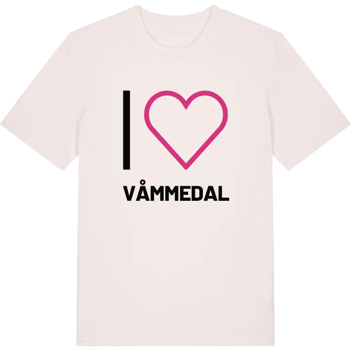 Jag älskar Våmmedal t-shirt stort tryck – t-shirt från PinShirt