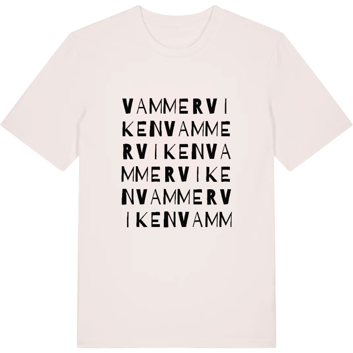 Vammerviken ordlek t-shirt – t-shirt från PinShirt