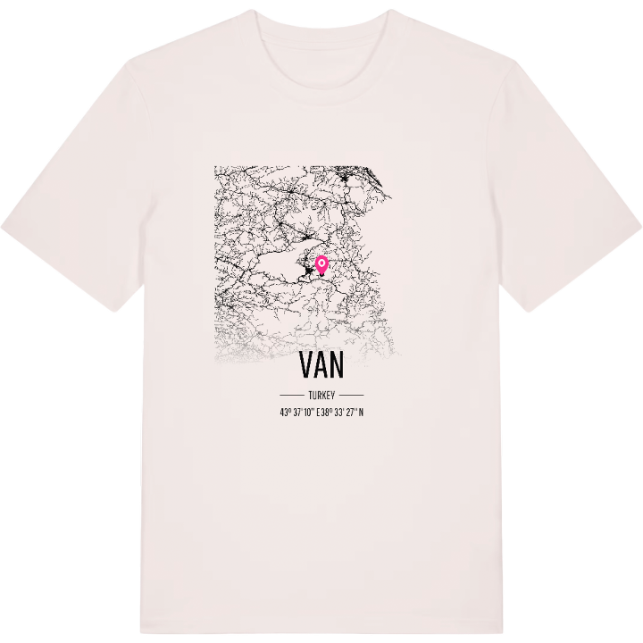 Van karta t-shirt – t-shirt från PinShirt