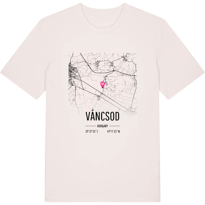 Váncsod karta t-shirt – t-shirt från PinShirt